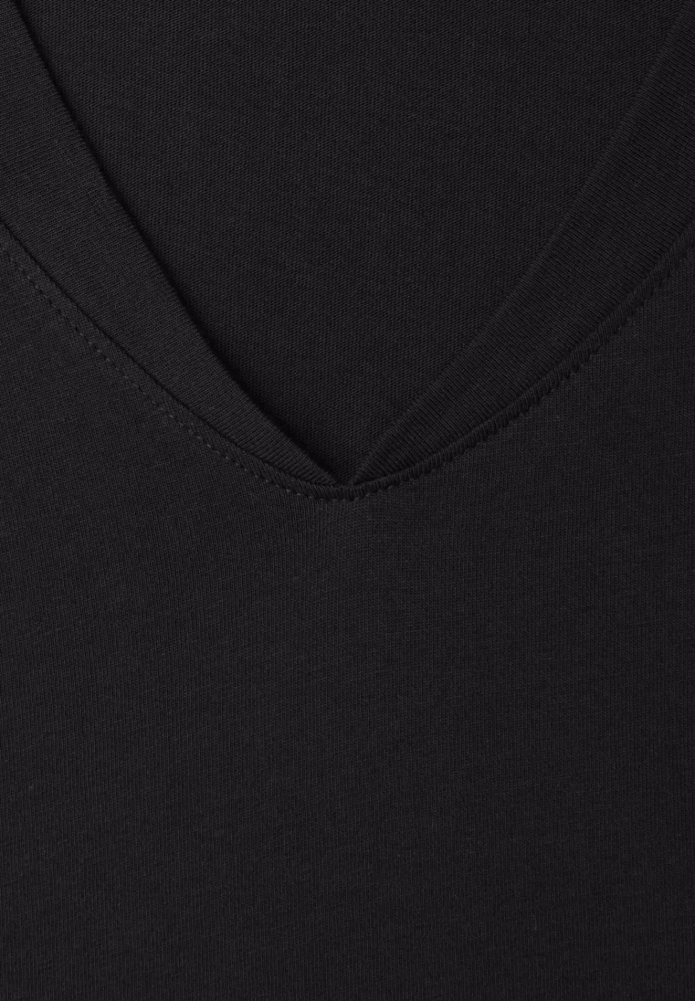Dropped Shoulder Shirt mit V-Neck