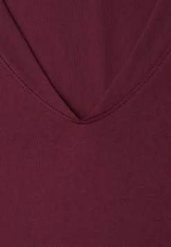 Dropped Shoulder Shirt mit V-Neck
