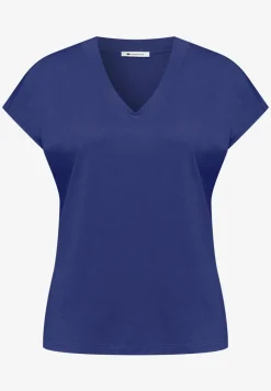 Dropped Shoulder Shirt mit V-Neck