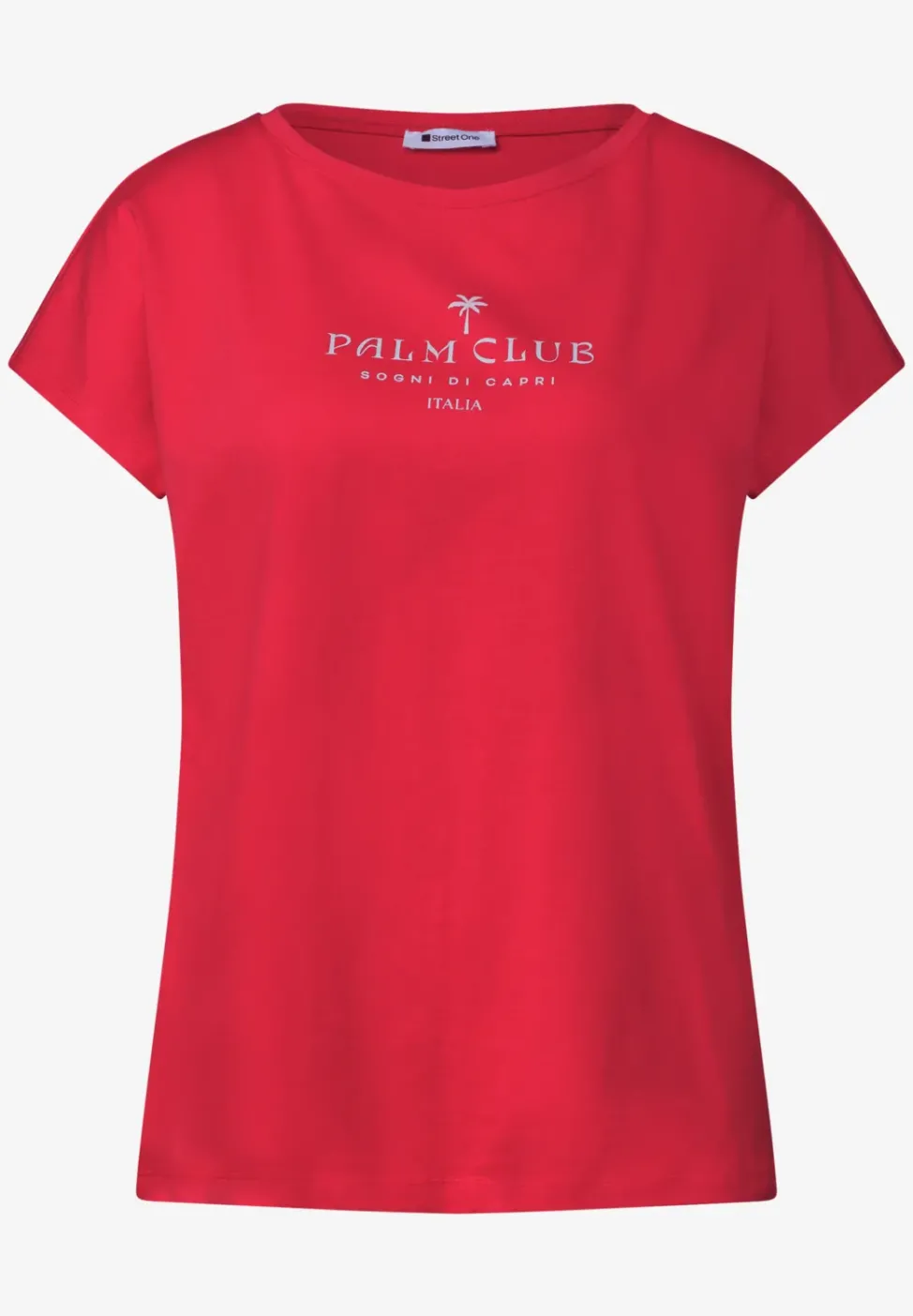 Dropped Shoulder Shirt mit Wording