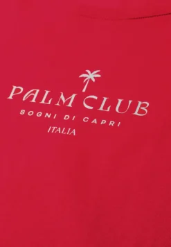 Dropped Shoulder Shirt mit Wording