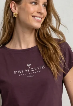 Dropped Shoulder Shirt mit Wording