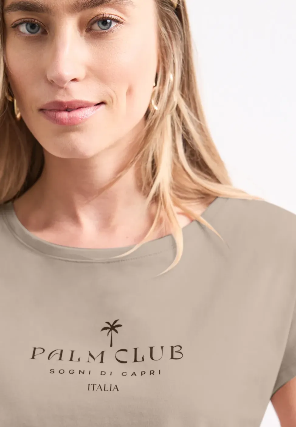 Dropped Shoulder Shirt mit Wording