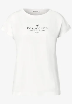 Dropped Shoulder Shirt mit Wording