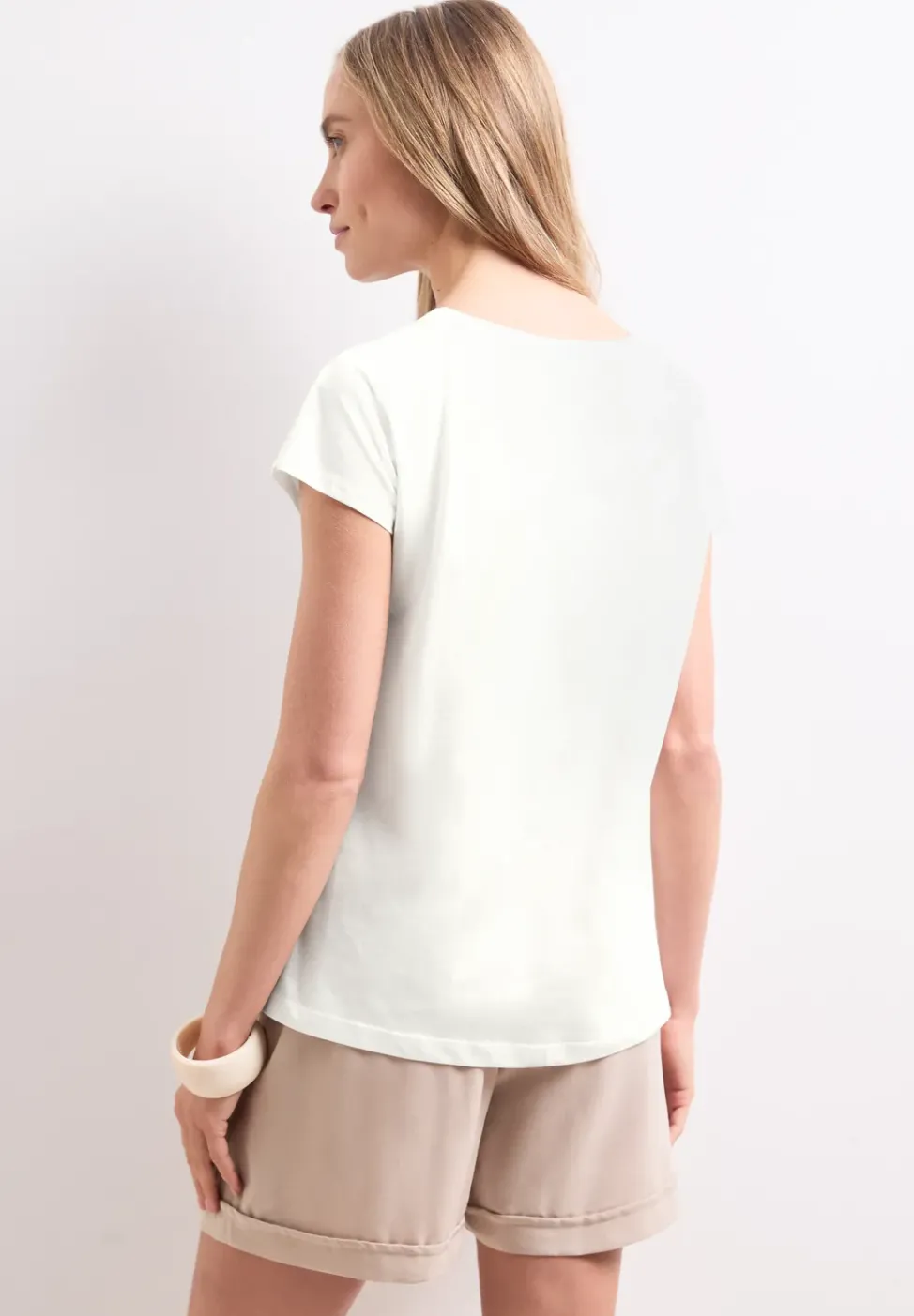 Dropped Shoulder Shirt mit Wording