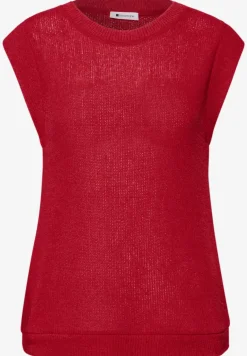 Dropped Shoulder Top im Strick-Look