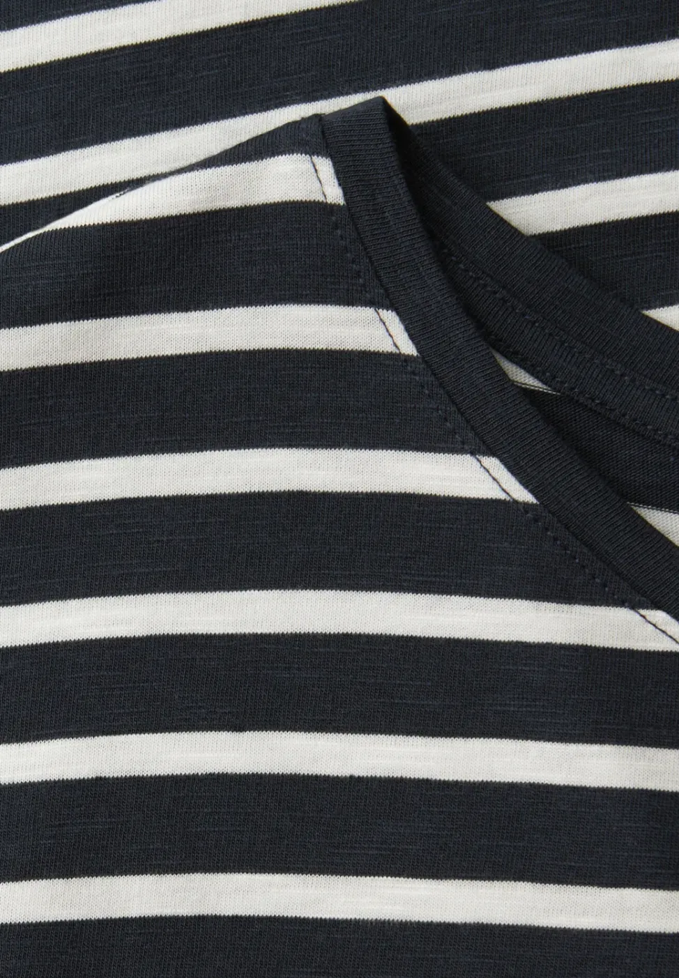Dropped Shoulder T-Shirt mit Streifen