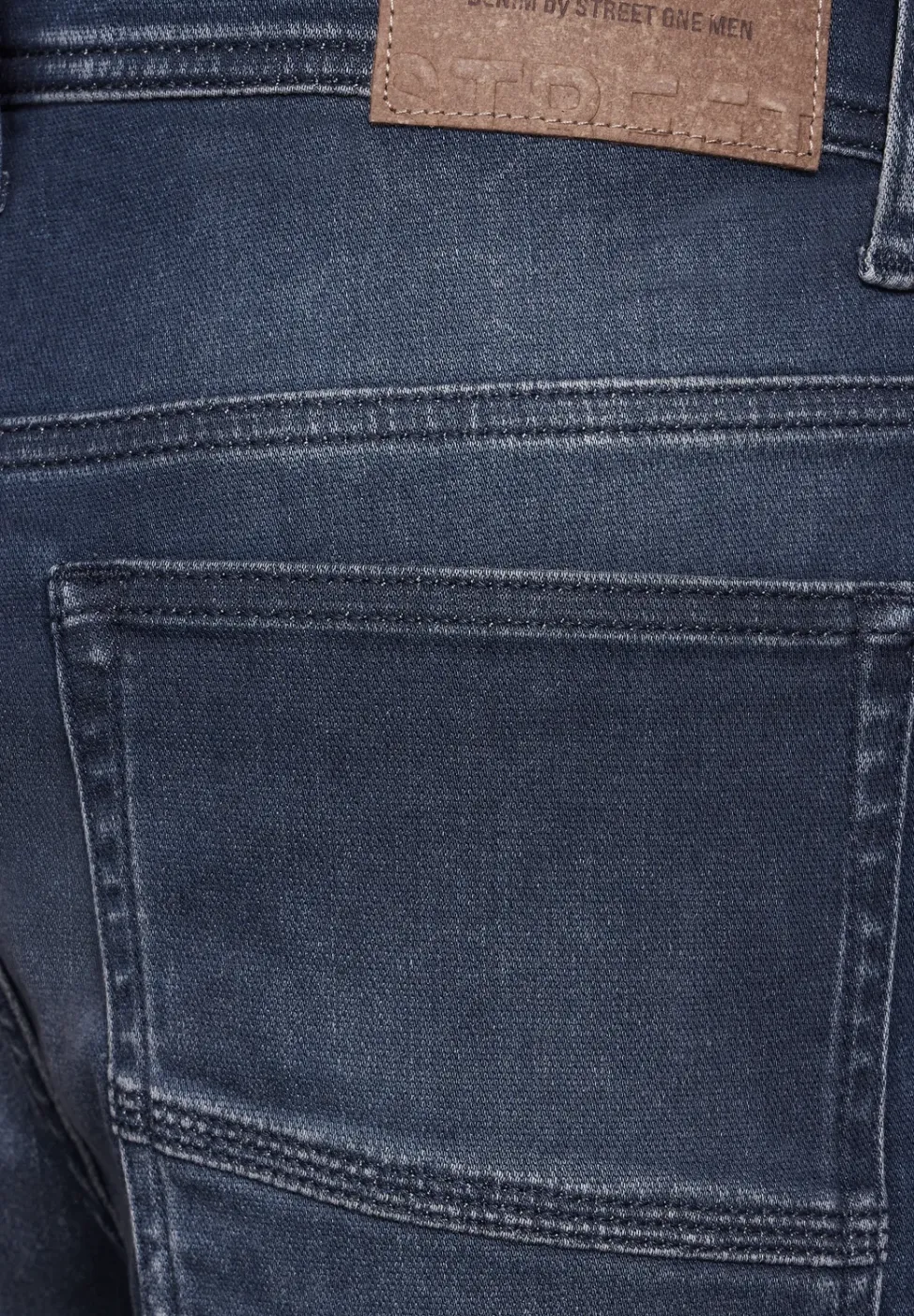 Elastische Jeans Shorts
