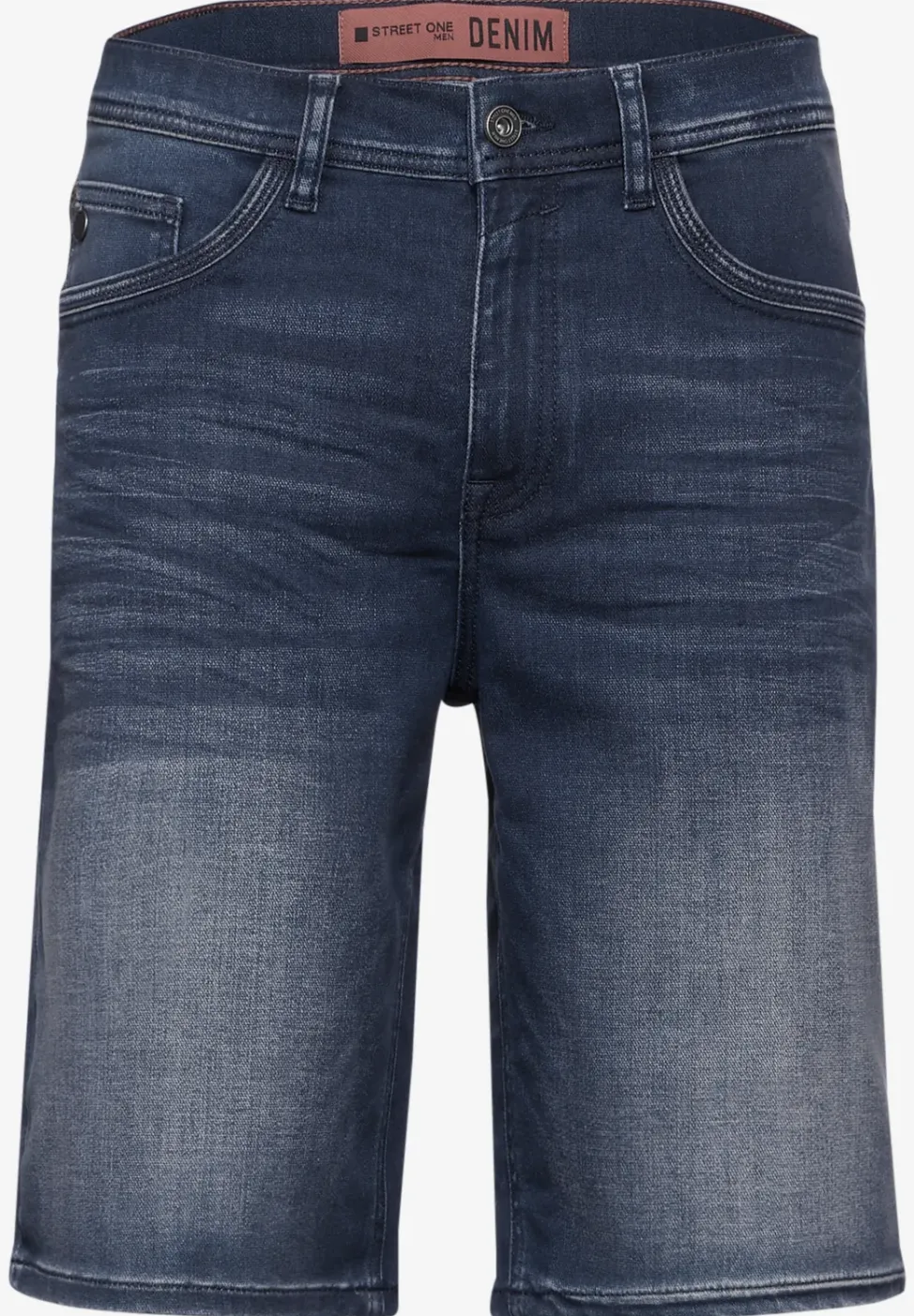 Elastische Jeans Shorts