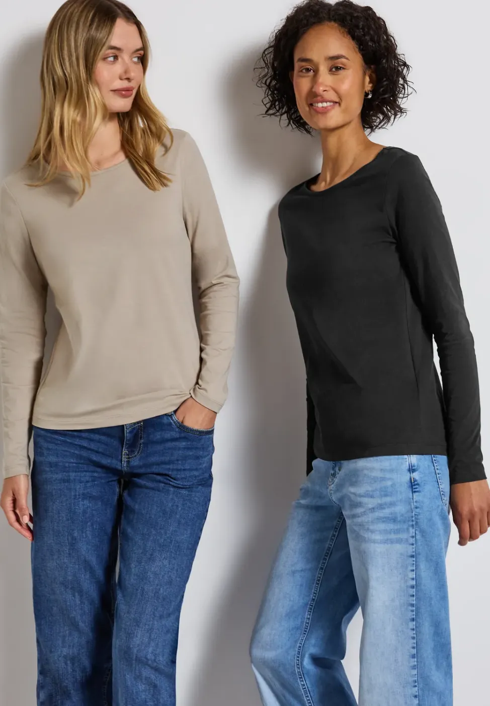 2er-Pack Langarmshirts