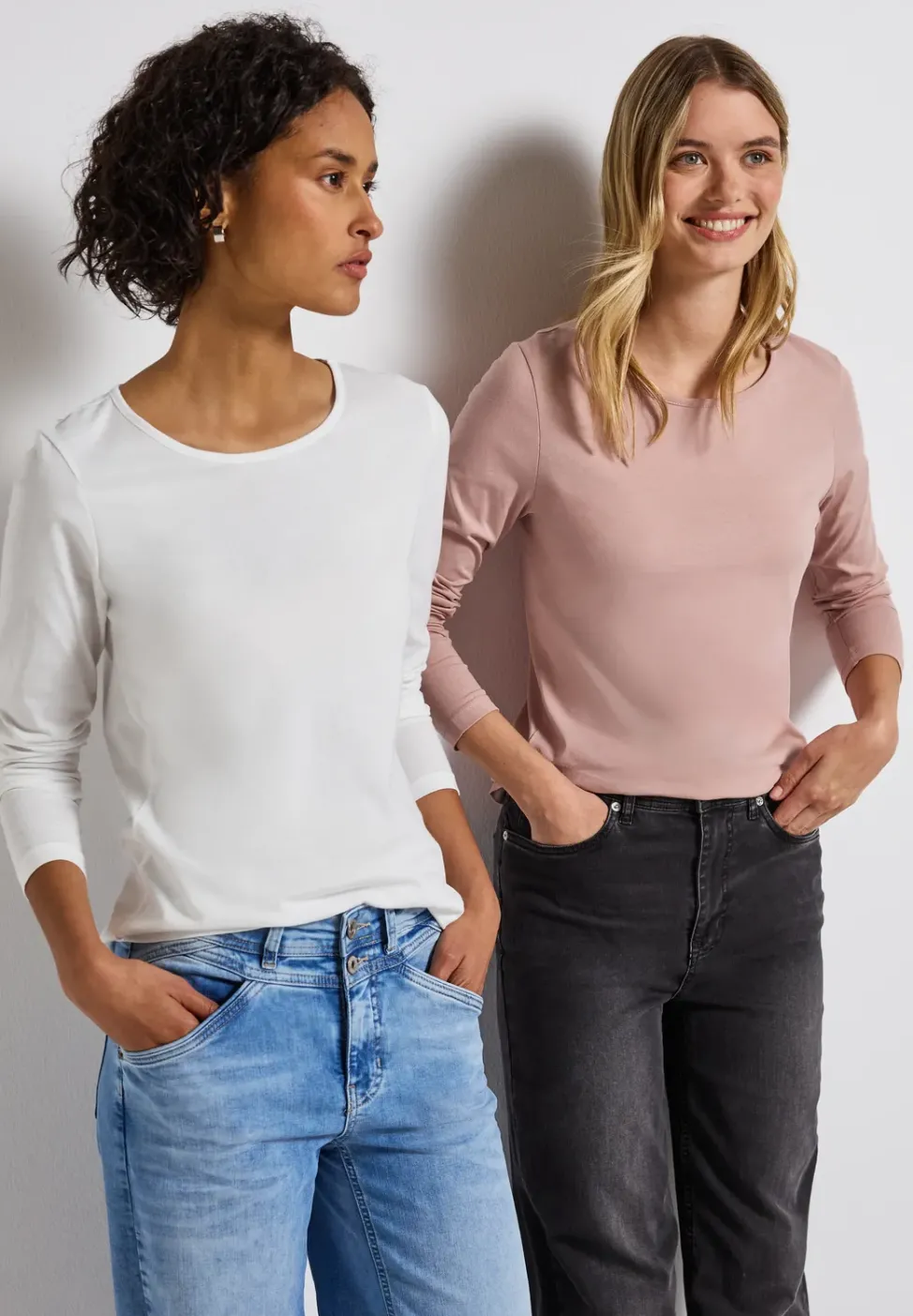 2er-Pack Langarmshirts
