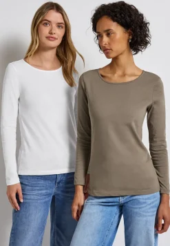 2er-Pack Langarmshirts