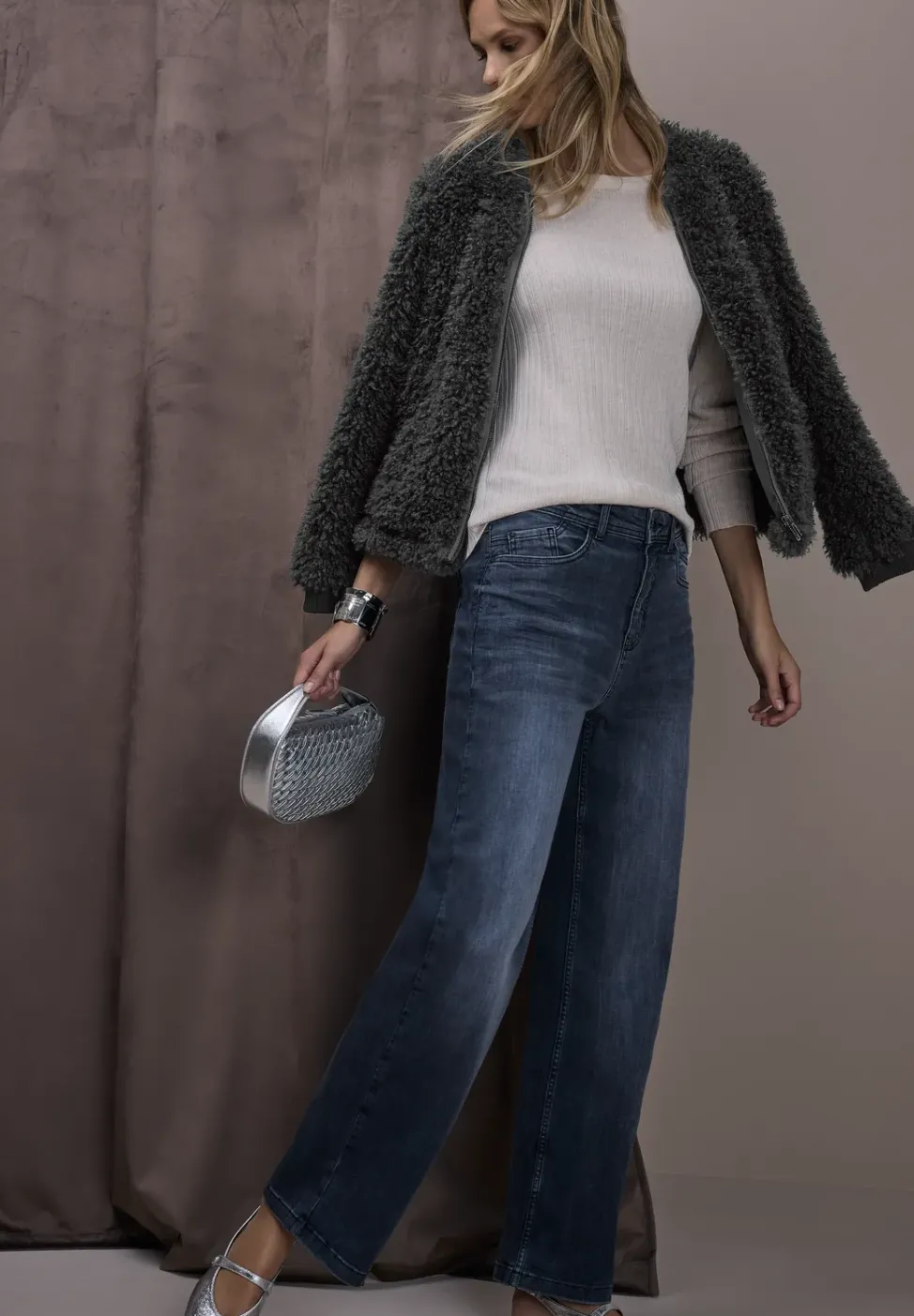 Fake Fur Blouson