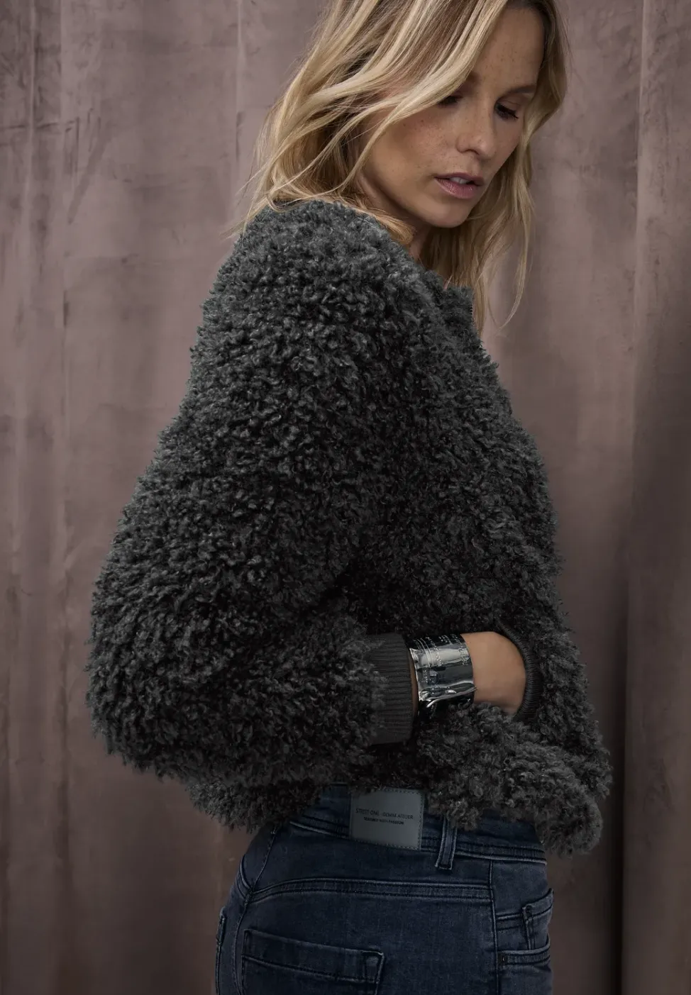 Fake Fur Blouson