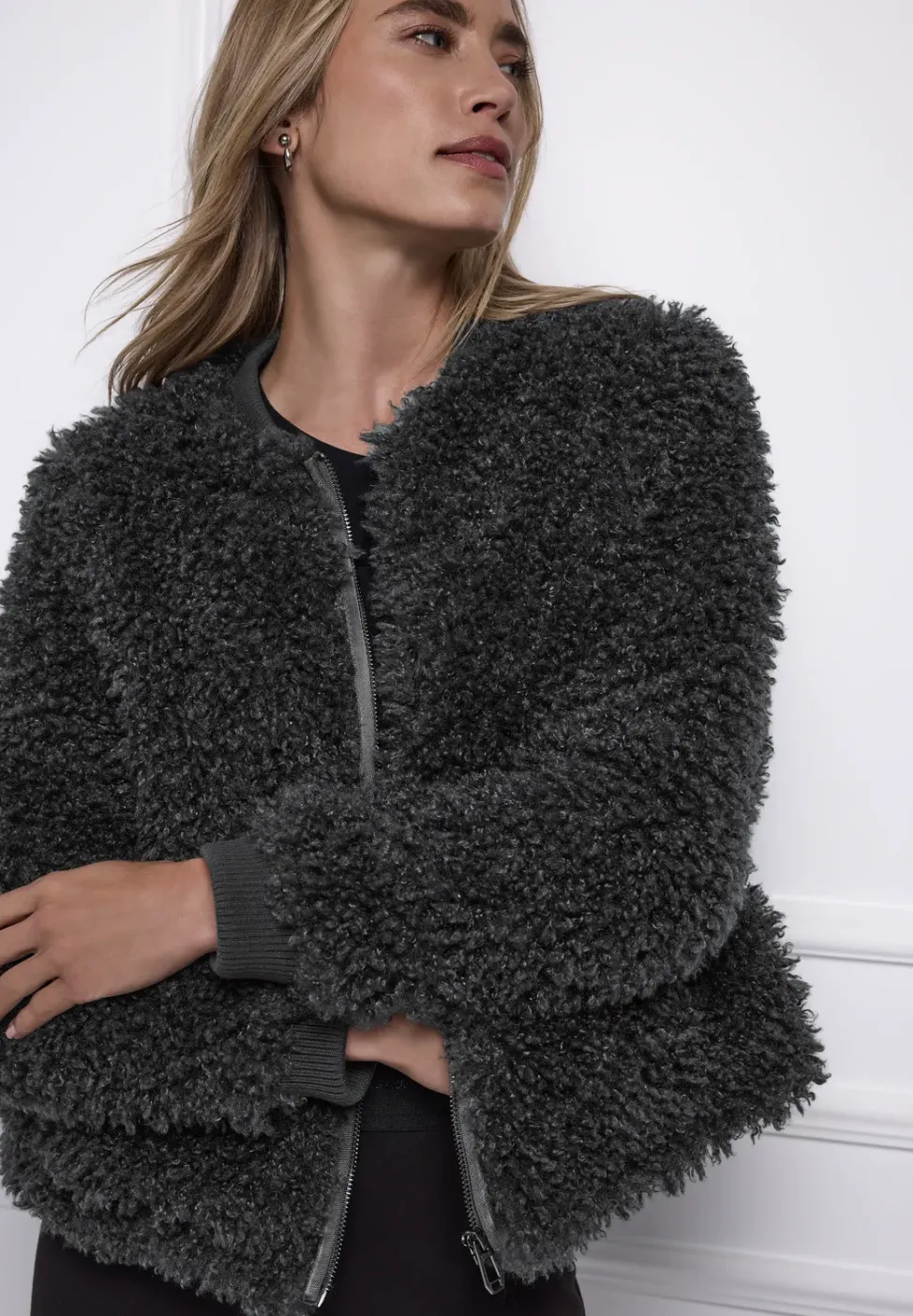 Fake Fur Blouson