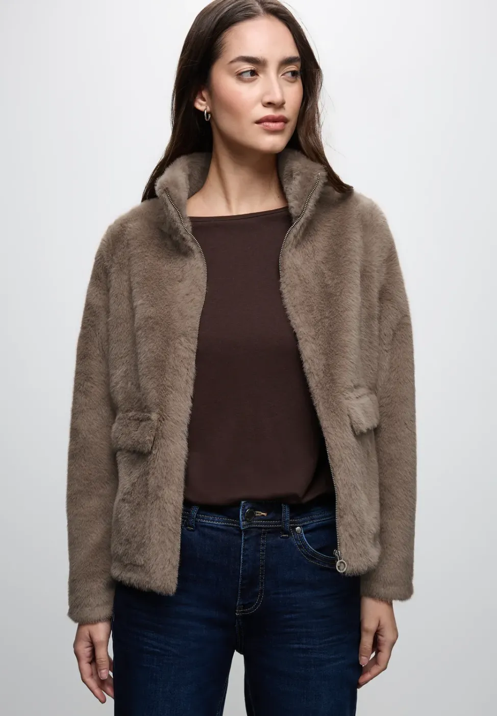 Fake Fur Jacke
