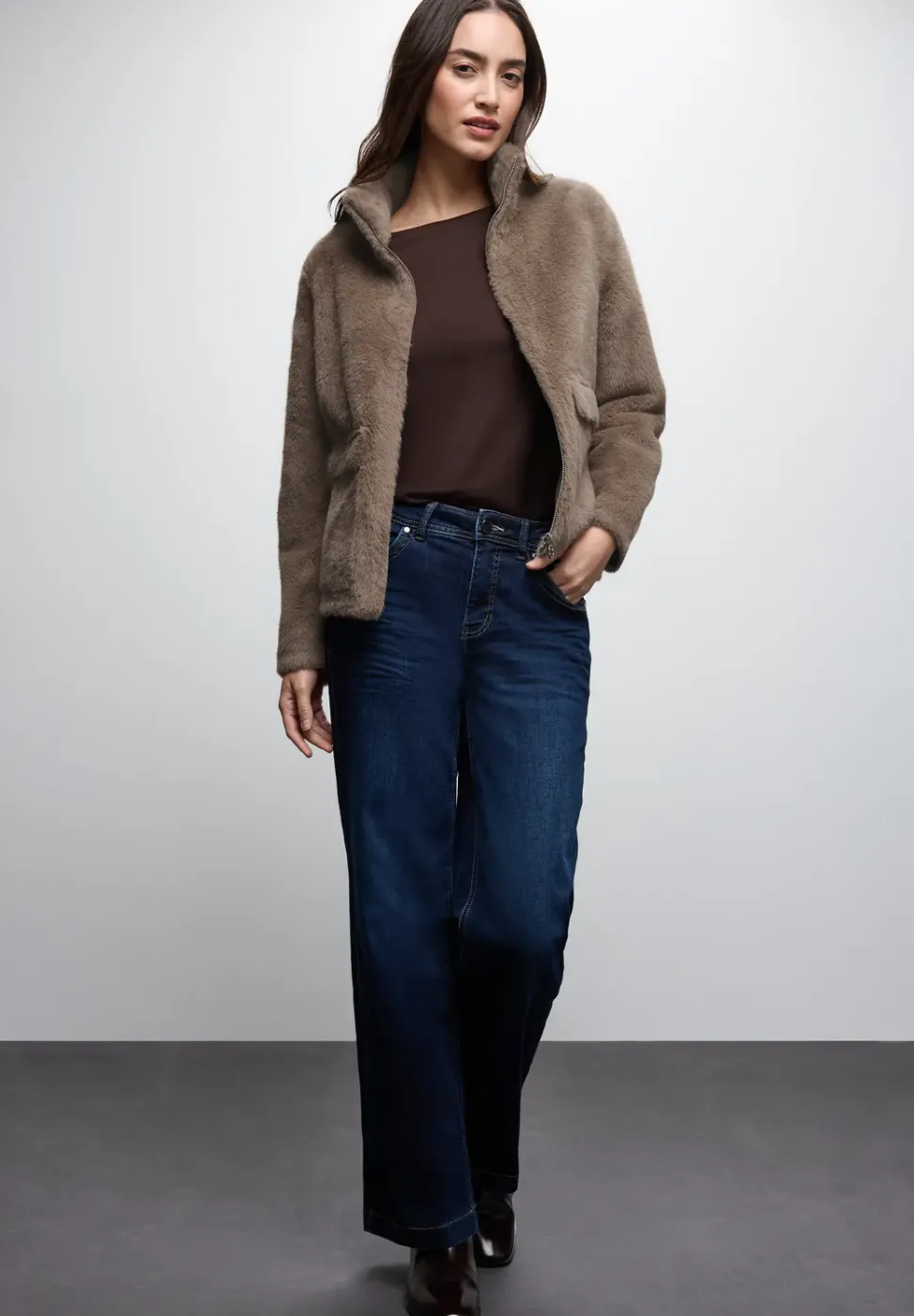 Fake Fur Jacke