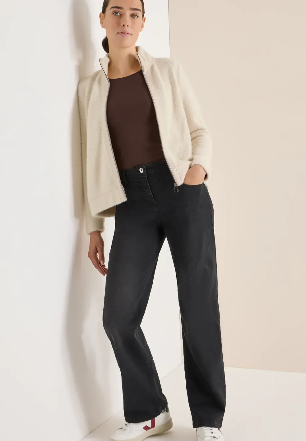 Federgarn Jacke