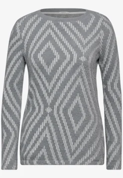 Federgarn Shirt mit Muster