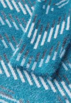Federgarn-Shirt mit Muster