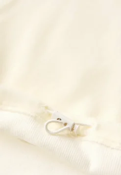 Feincord-Shirt mit Wording
