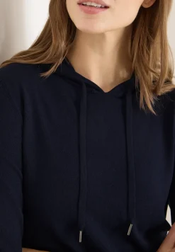 Feinstrick Hoodie