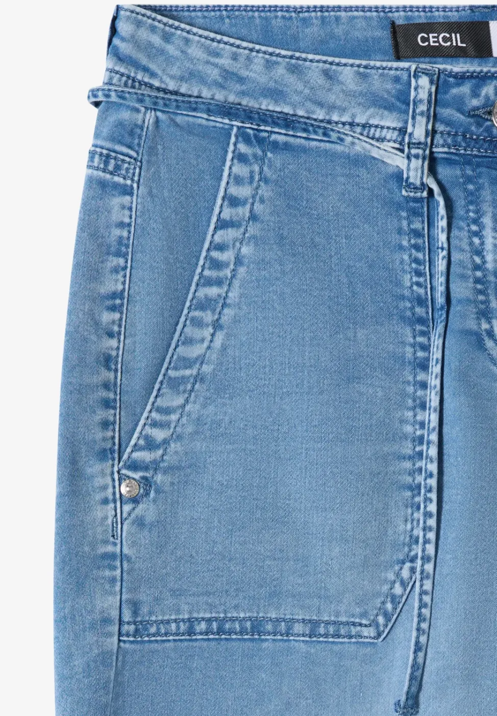 Flared Wide Leg Hose im Loose Fit
