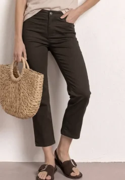 3/4 Flared Leg Hose im Casual Fit