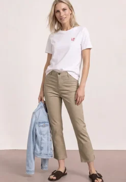 3/4 Flared Leg Hose im Casual Fit
