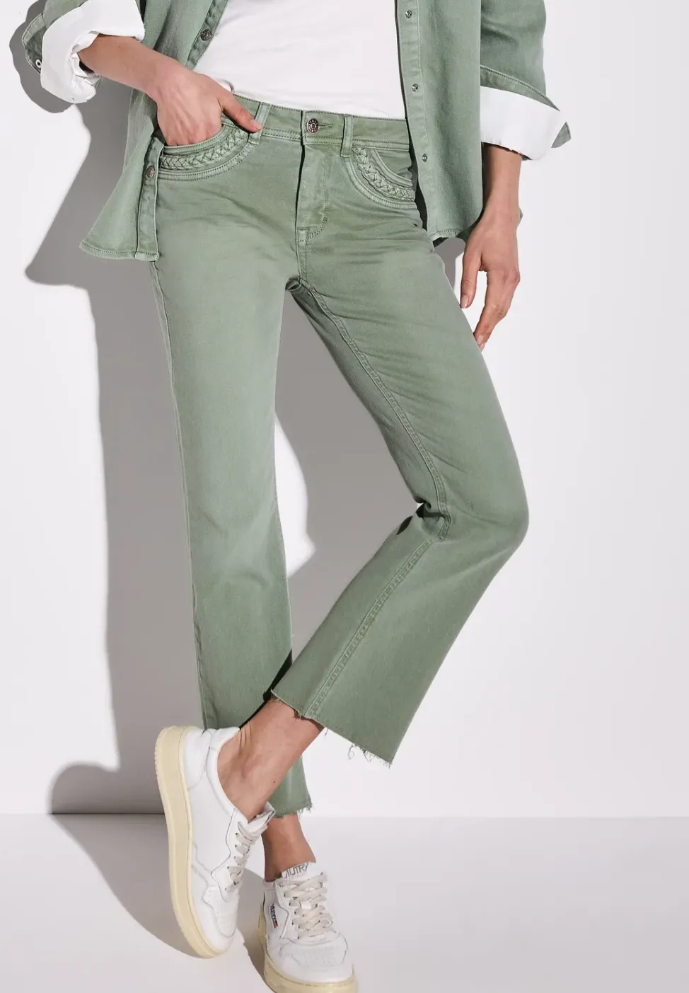 Flared Leg Jeans