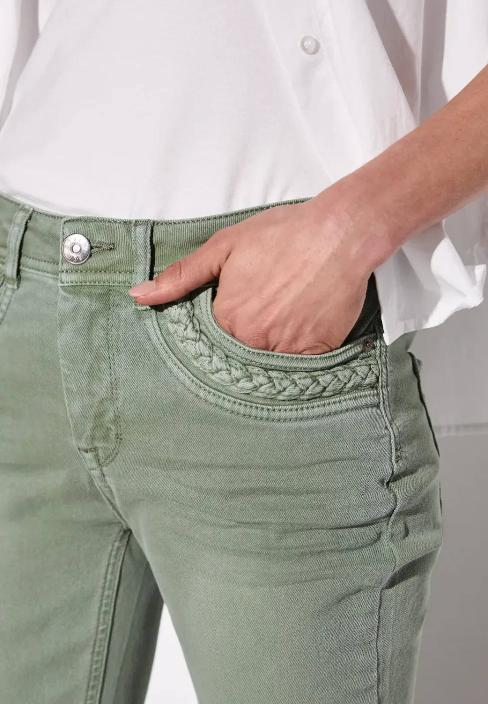 Flared Leg Jeans