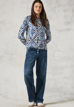 Flauschiges Langarmshirt