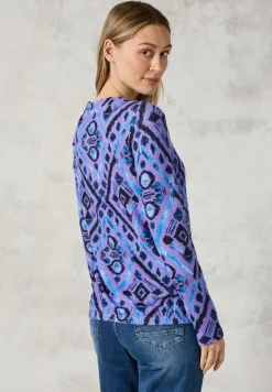 Flauschiges Langarmshirt