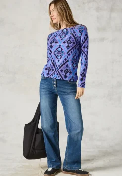 Flauschiges Langarmshirt