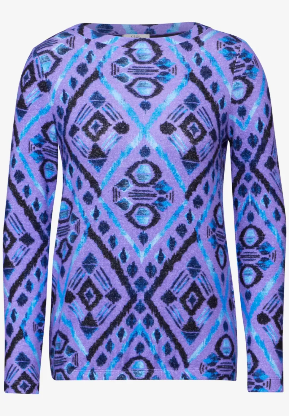 Flauschiges Langarmshirt