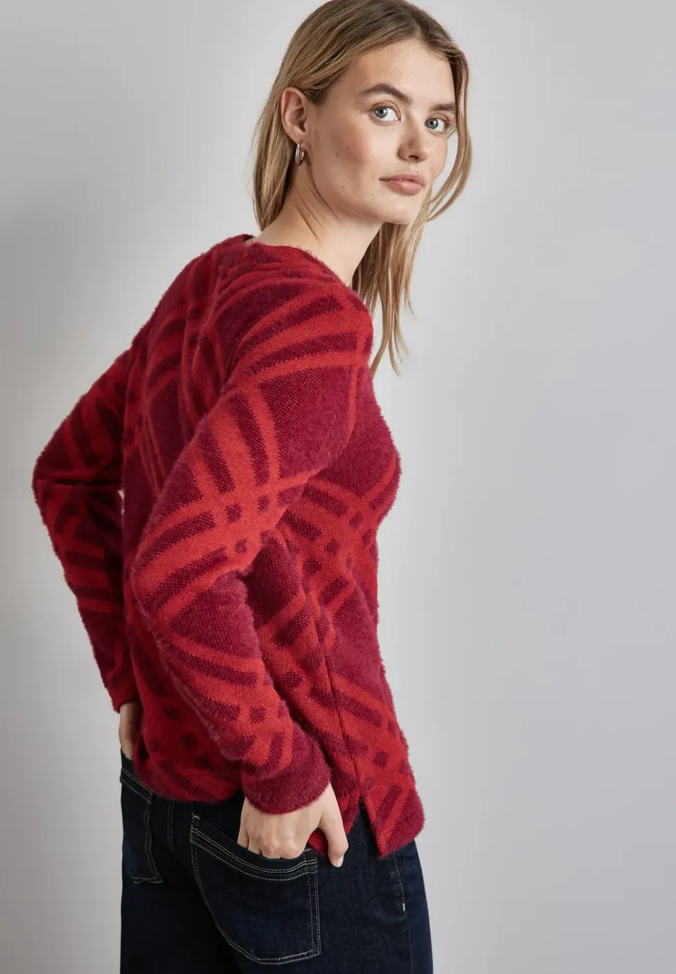 Flauschiges Langarmshirt