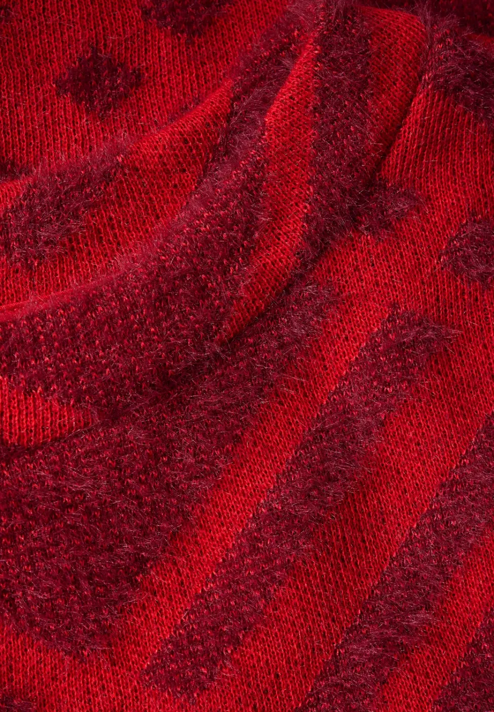 Flauschiges Langarmshirt