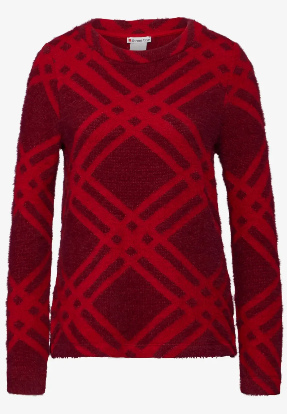 Flauschiges Langarmshirt
