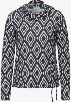Flauschiges Shirt mit Print