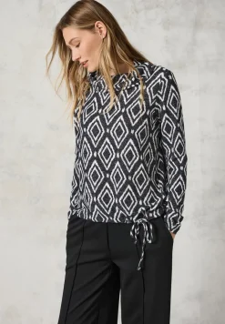 Flauschiges Shirt mit Print