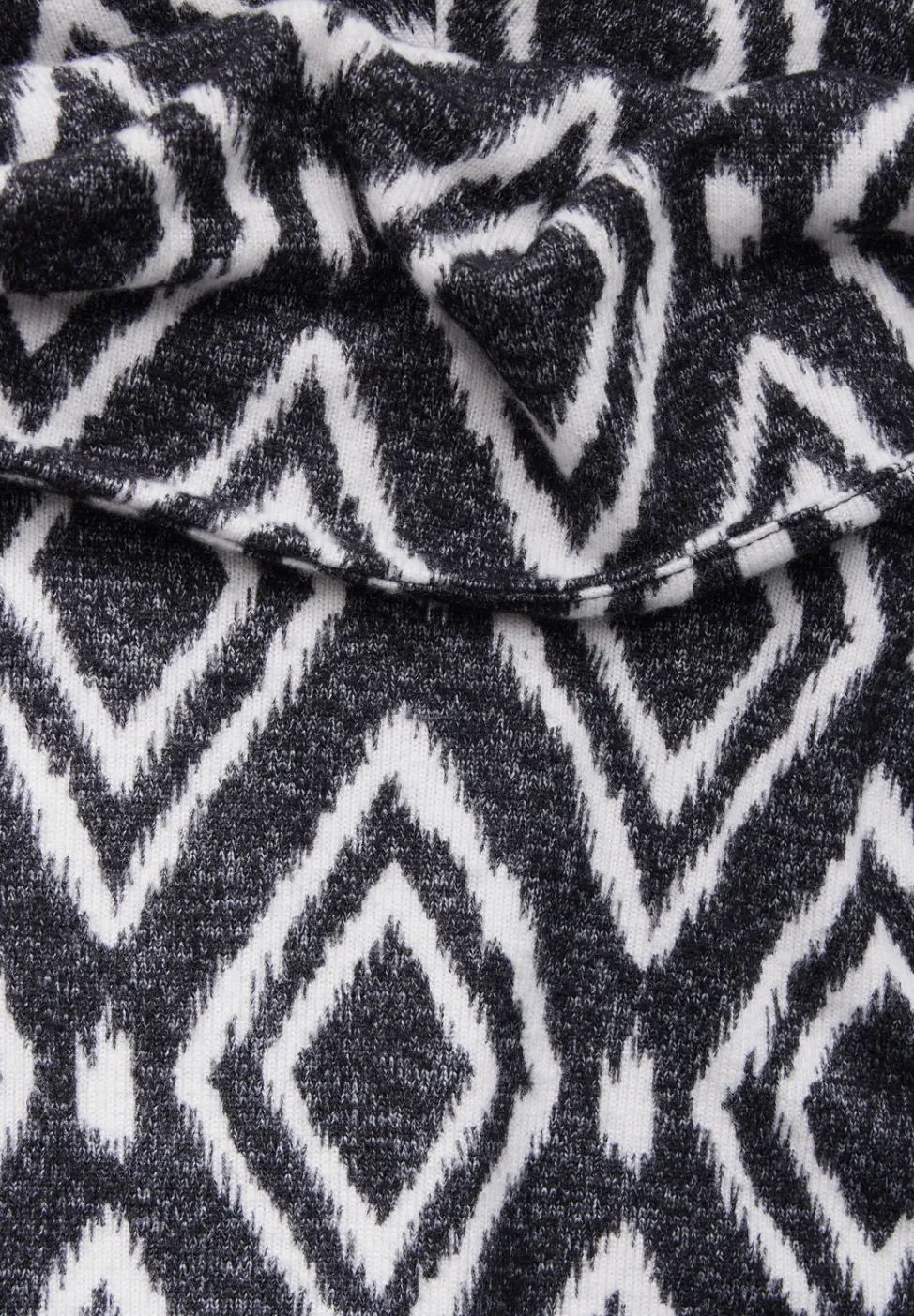 Flauschiges Shirt mit Print