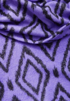 Flauschiges Shirt mit Print