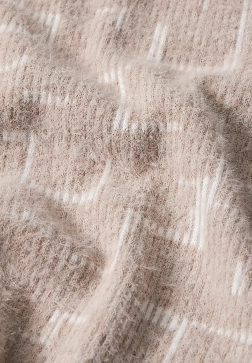 Flauschiges Shirt mit Print
