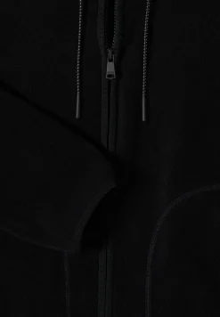 Fleecejacke mit Hoodie