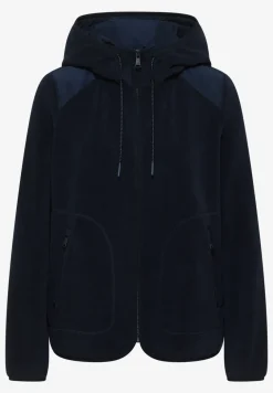 Fleecejacke mit Hoodie