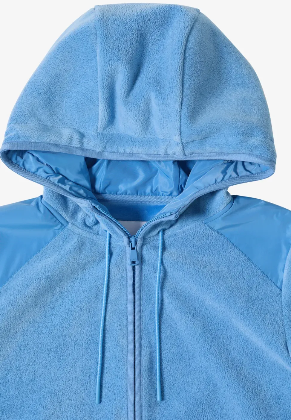 Fleecejacke mit Hoodie