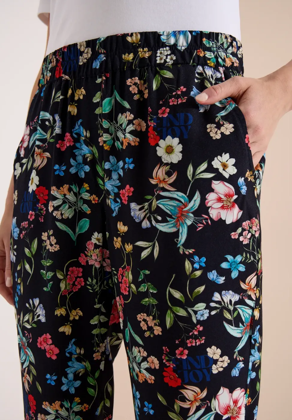 Florale Loose Fit Hose