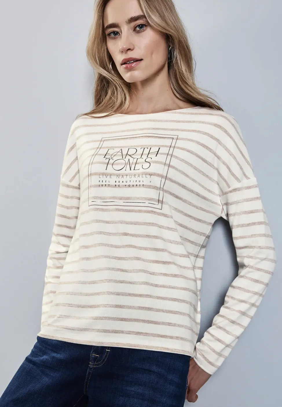 Folienprint Streifenshirt