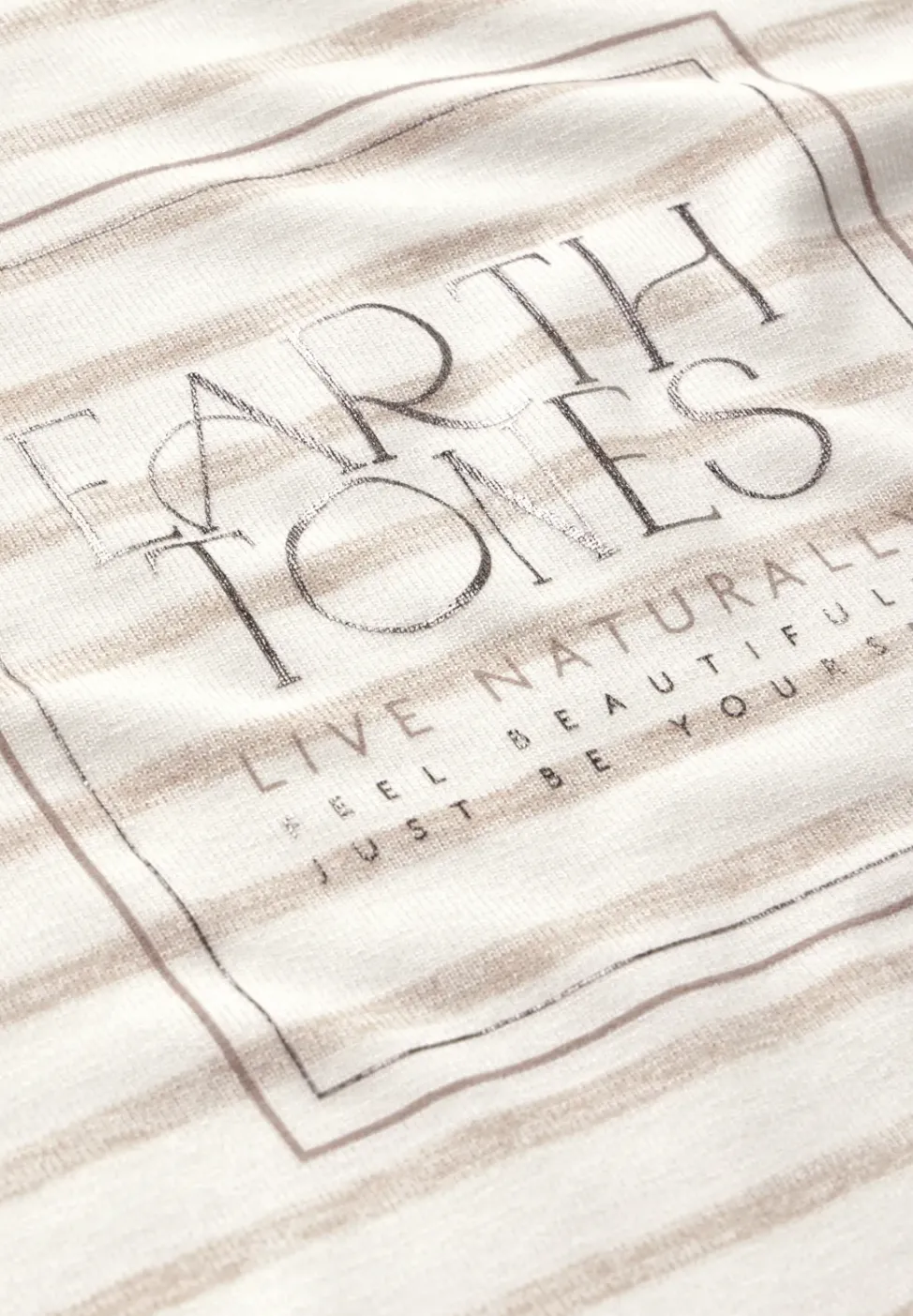 Folienprint Streifenshirt