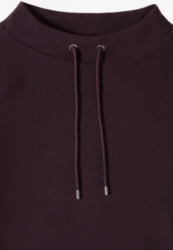 Funnel Neck Strukturshirt